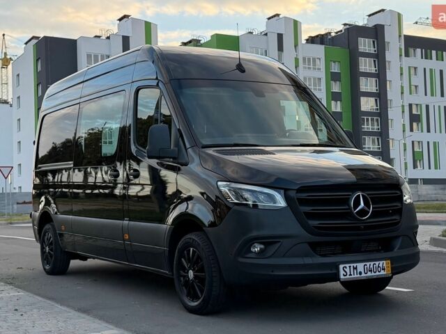 Черный Мерседес Sprinter, объемом двигателя 2.2 л и пробегом 250 тыс. км за 27900 $, фото 12 на Automoto.ua