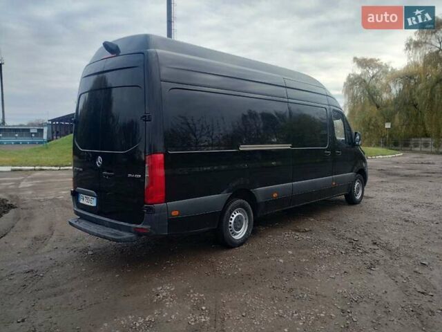 Черный Мерседес Sprinter, объемом двигателя 2.2 л и пробегом 282 тыс. км за 22800 $, фото 7 на Automoto.ua