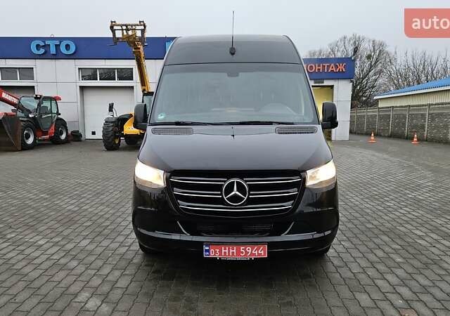 Чорний Мерседес Sprinter, об'ємом двигуна 3 л та пробігом 265 тис. км за 37500 $, фото 1 на Automoto.ua