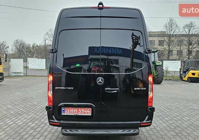 Чорний Мерседес Sprinter, об'ємом двигуна 3 л та пробігом 265 тис. км за 37500 $, фото 5 на Automoto.ua