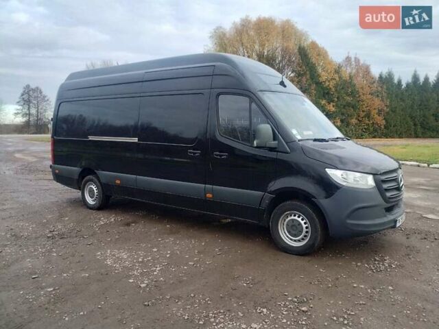 Черный Мерседес Sprinter, объемом двигателя 2.2 л и пробегом 282 тыс. км за 22800 $, фото 10 на Automoto.ua