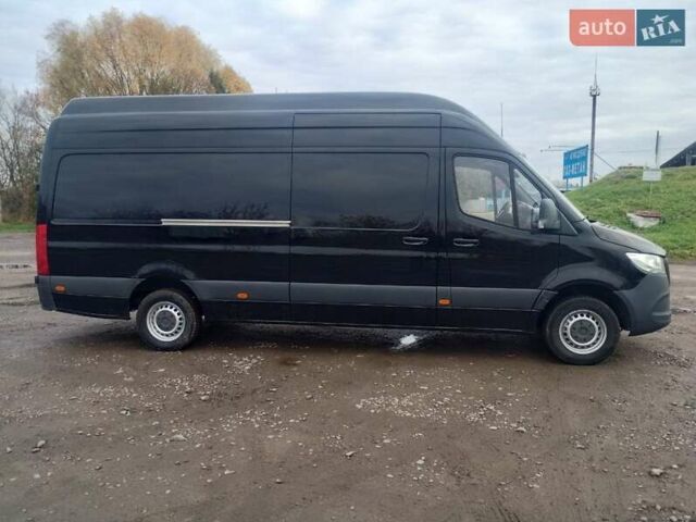 Черный Мерседес Sprinter, объемом двигателя 2.2 л и пробегом 282 тыс. км за 22800 $, фото 9 на Automoto.ua