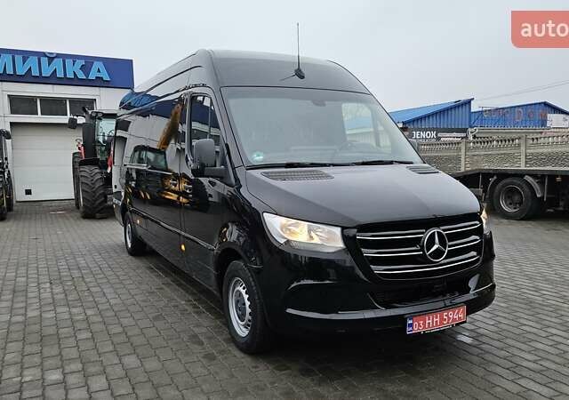 Чорний Мерседес Sprinter, об'ємом двигуна 3 л та пробігом 265 тис. км за 37500 $, фото 10 на Automoto.ua