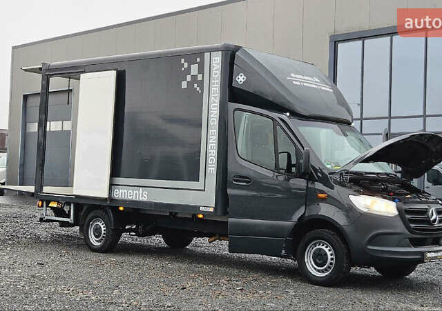 Черный Мерседес Sprinter, объемом двигателя 2.2 л и пробегом 164 тыс. км за 25800 $, фото 12 на Automoto.ua