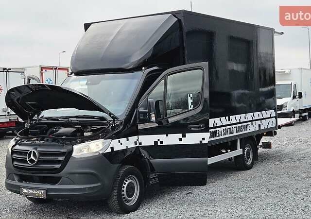 Черный Мерседес Sprinter, объемом двигателя 2.2 л и пробегом 163 тыс. км за 25800 $, фото 25 на Automoto.ua
