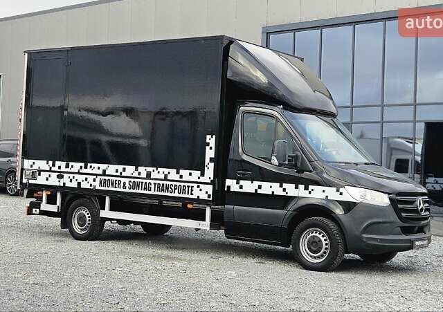 Черный Мерседес Sprinter, объемом двигателя 2.2 л и пробегом 163 тыс. км за 25800 $, фото 1 на Automoto.ua
