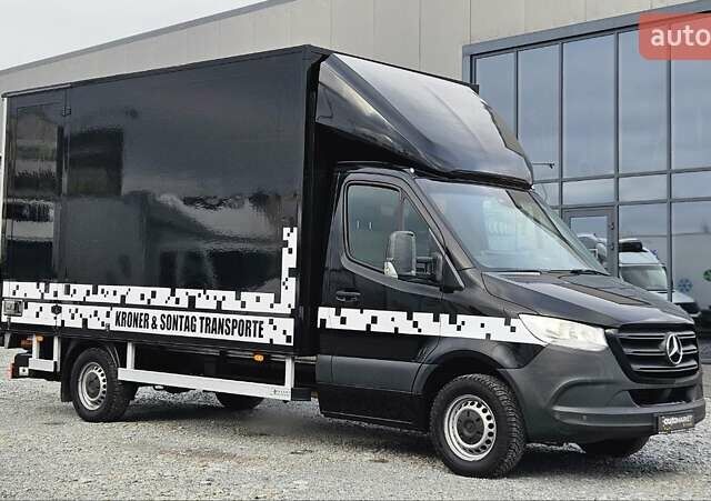 Черный Мерседес Sprinter, объемом двигателя 2.2 л и пробегом 163 тыс. км за 25800 $, фото 4 на Automoto.ua