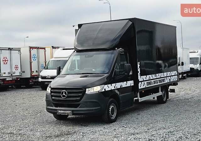 Черный Мерседес Sprinter, объемом двигателя 2.2 л и пробегом 163 тыс. км за 25800 $, фото 8 на Automoto.ua