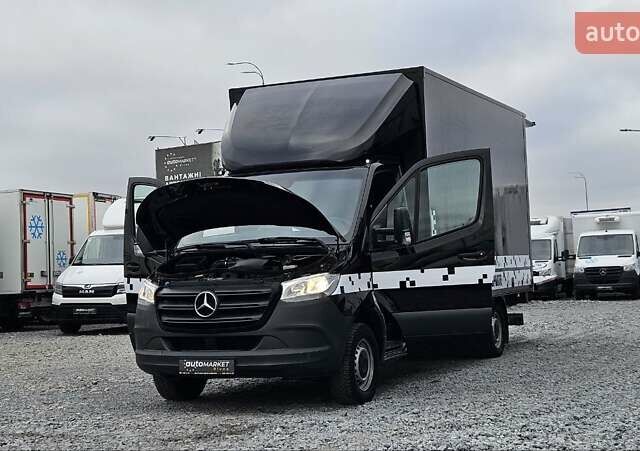 Черный Мерседес Sprinter, объемом двигателя 2.2 л и пробегом 163 тыс. км за 25800 $, фото 24 на Automoto.ua