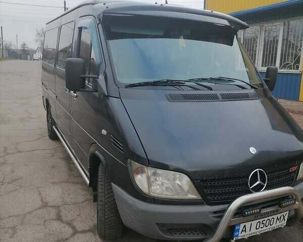 Черный Мерседес Sprinter, объемом двигателя 2.15 л и пробегом 485 тыс. км за 8500 $, фото 24 на Automoto.ua