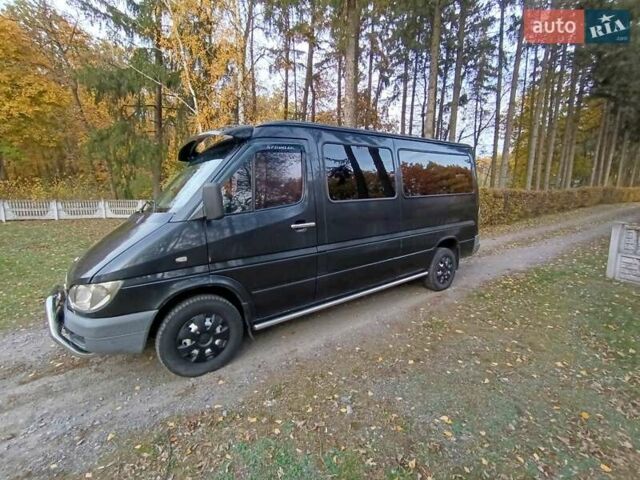 Черный Мерседес Sprinter, объемом двигателя 2.15 л и пробегом 485 тыс. км за 8500 $, фото 14 на Automoto.ua