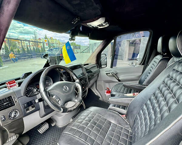 Чорний Мерседес Sprinter, об'ємом двигуна 2.15 л та пробігом 484 тис. км за 24000 $, фото 15 на Automoto.ua