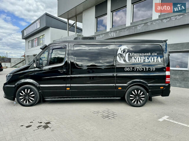 Черный Мерседес Sprinter, объемом двигателя 2.15 л и пробегом 484 тыс. км за 24700 $, фото 4 на Automoto.ua