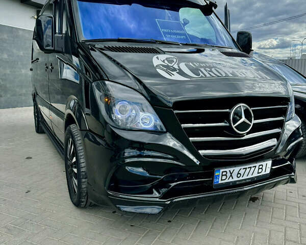Черный Мерседес Sprinter, объемом двигателя 2.15 л и пробегом 484 тыс. км за 24700 $, фото 1 на Automoto.ua