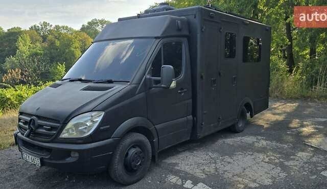 Чорний Мерседес Sprinter, об'ємом двигуна 3 л та пробігом 350 тис. км за 8000 $, фото 8 на Automoto.ua
