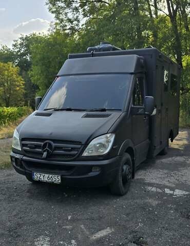Чорний Мерседес Sprinter, об'ємом двигуна 3 л та пробігом 350 тис. км за 8000 $, фото 3 на Automoto.ua