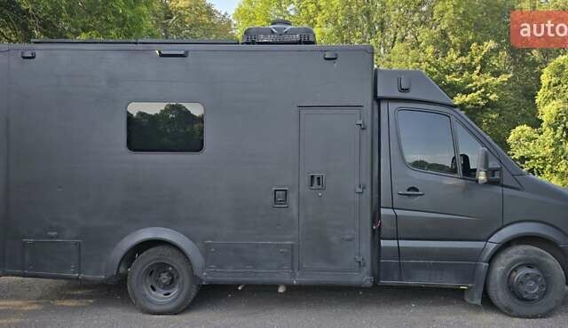 Чорний Мерседес Sprinter, об'ємом двигуна 3 л та пробігом 350 тис. км за 8000 $, фото 10 на Automoto.ua