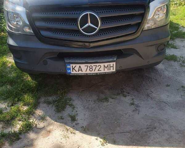 Черный Мерседес Sprinter, объемом двигателя 2.14 л и пробегом 161 тыс. км за 29900 $, фото 5 на Automoto.ua