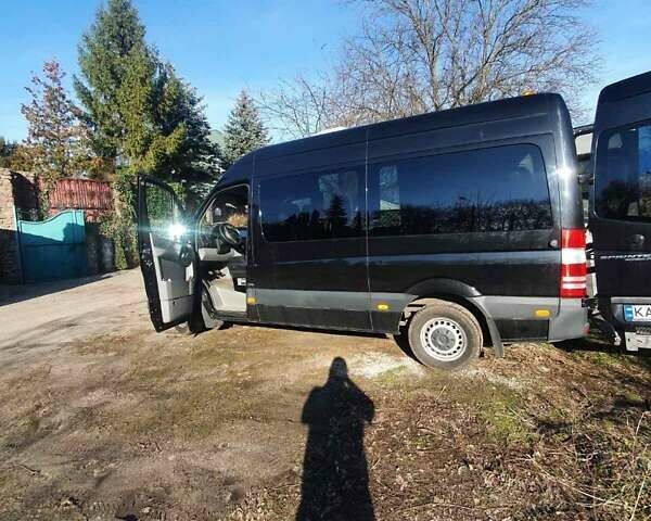 Черный Мерседес Sprinter, объемом двигателя 2.14 л и пробегом 161 тыс. км за 29900 $, фото 2 на Automoto.ua
