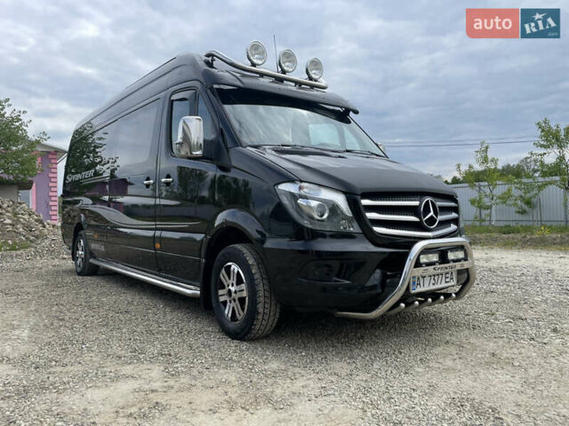 Мерседес Sprinter 2017 у Коломые на Automoto.ua Чорний Мерседес Sprinter, об'ємом двигуна 2.2 л та пробігом 480 тис. км за 27900 $, фото 1 на Automoto.ua