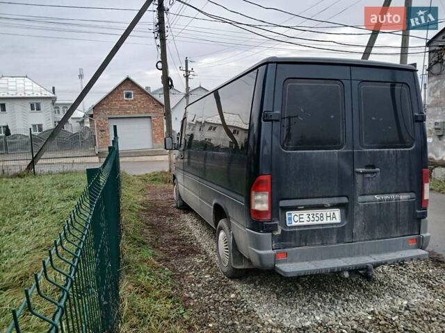 Черный Мерседес Sprinter, объемом двигателя 2.15 л и пробегом 750 тыс. км за 9300 $, фото 3 на Automoto.ua