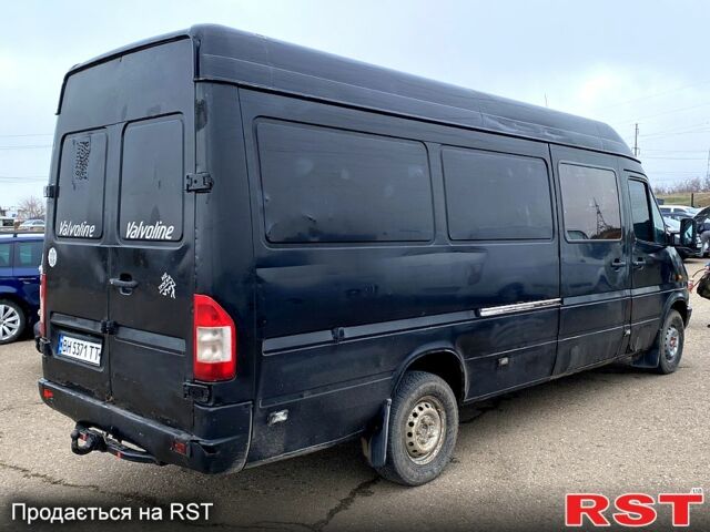 Черный Мерседес Sprinter, объемом двигателя 2.9 л и пробегом 647 тыс. км за 5000 $, фото 6 на Automoto.ua