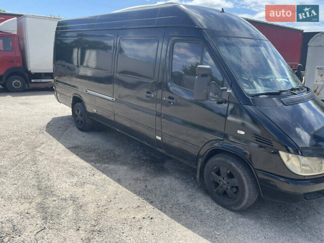 Черный Мерседес Sprinter, объемом двигателя 2.7 л и пробегом 938 тыс. км за 8500 $, фото 2 на Automoto.ua
