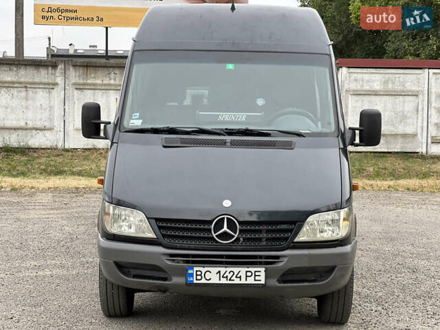 Черный Мерседес Sprinter, объемом двигателя 2.69 л и пробегом 620 тыс. км за 9700 $, фото 2 на Automoto.ua