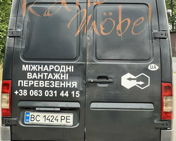 Черный Мерседес Sprinter, объемом двигателя 2.69 л и пробегом 620 тыс. км за 9700 $, фото 7 на Automoto.ua