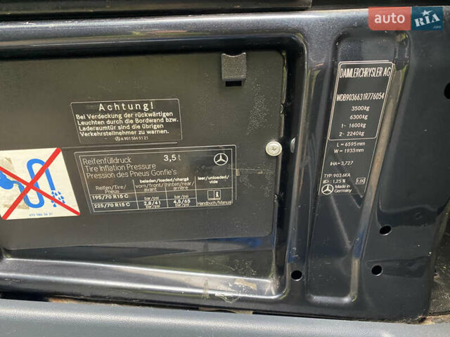 Черный Мерседес Sprinter, объемом двигателя 2.7 л и пробегом 298 тыс. км за 12999 $, фото 52 на Automoto.ua