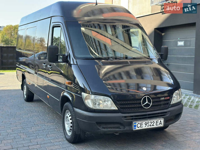 Чорний Мерседес Sprinter, об'ємом двигуна 2.69 л та пробігом 296 тис. км за 12950 $, фото 4 на Automoto.ua