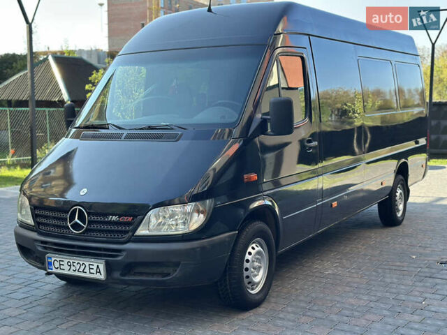 Чорний Мерседес Sprinter, об'ємом двигуна 2.69 л та пробігом 296 тис. км за 12950 $, фото 10 на Automoto.ua