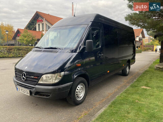 Черный Мерседес Sprinter, объемом двигателя 2.7 л и пробегом 298 тыс. км за 12999 $, фото 17 на Automoto.ua