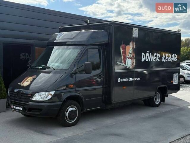 Черный Мерседес Sprinter, объемом двигателя 2.15 л и пробегом 320 тыс. км за 23000 $, фото 2 на Automoto.ua