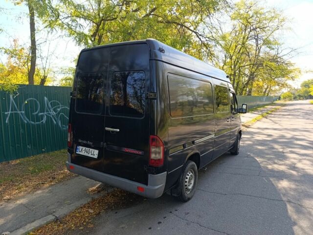 Черный Мерседес Sprinter, объемом двигателя 2.2 л и пробегом 280 тыс. км за 6000 $, фото 10 на Automoto.ua