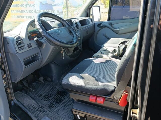 Черный Мерседес Sprinter, объемом двигателя 2.2 л и пробегом 280 тыс. км за 6000 $, фото 17 на Automoto.ua