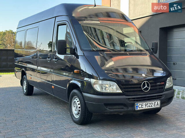Чорний Мерседес Sprinter, об'ємом двигуна 2.69 л та пробігом 296 тис. км за 12950 $, фото 6 на Automoto.ua