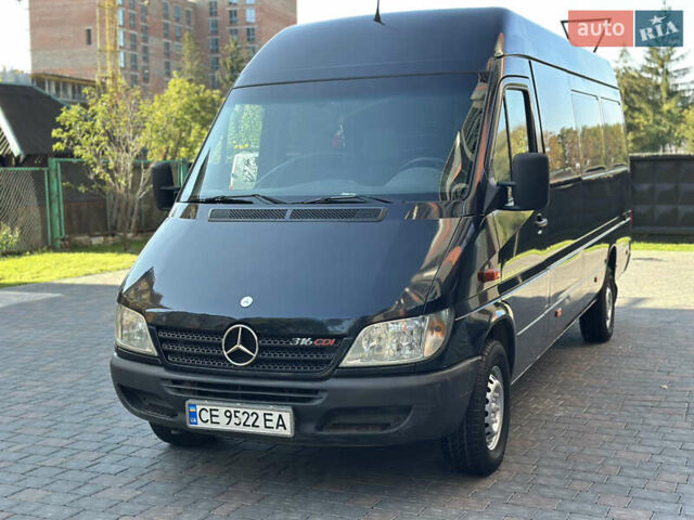 Чорний Мерседес Sprinter, об'ємом двигуна 2.69 л та пробігом 296 тис. км за 12950 $, фото 9 на Automoto.ua