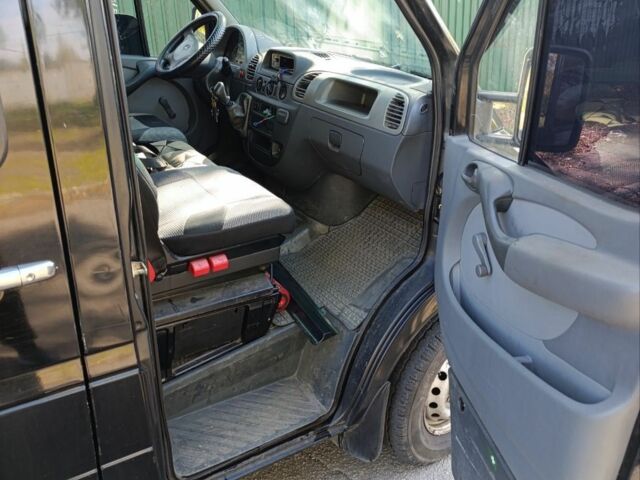 Черный Мерседес Sprinter, объемом двигателя 2.2 л и пробегом 280 тыс. км за 6000 $, фото 16 на Automoto.ua