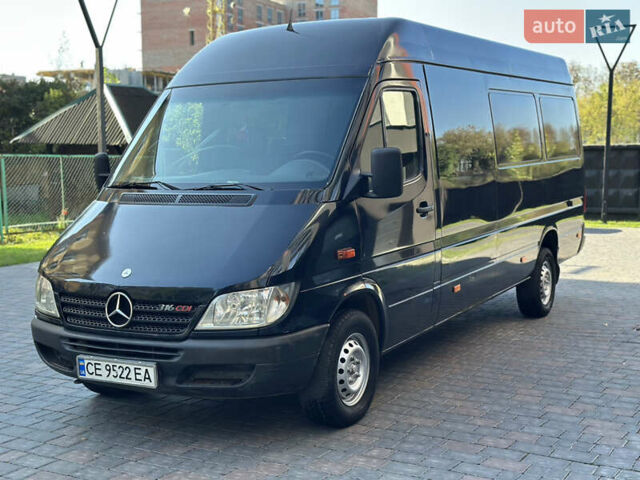 Чорний Мерседес Sprinter, об'ємом двигуна 2.69 л та пробігом 296 тис. км за 12950 $, фото 2 на Automoto.ua