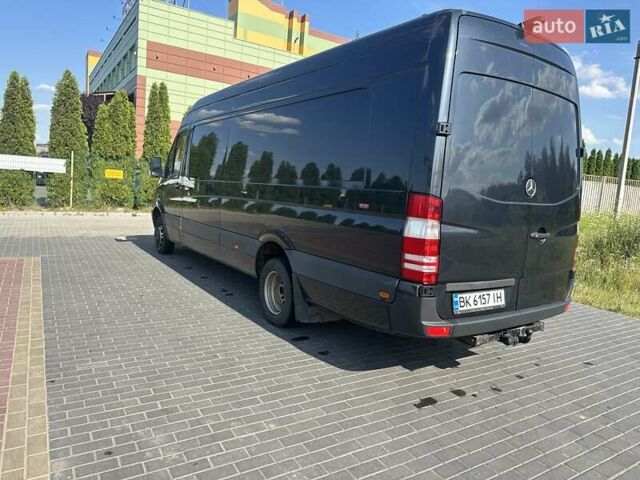 Черный Мерседес Sprinter, объемом двигателя 3 л и пробегом 370 тыс. км за 21900 $, фото 10 на Automoto.ua