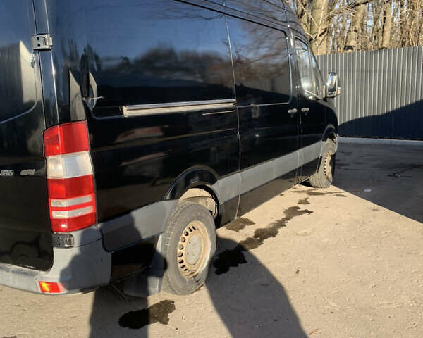 Черный Мерседес Sprinter, объемом двигателя 2.14 л и пробегом 476 тыс. км за 10300 $, фото 12 на Automoto.ua