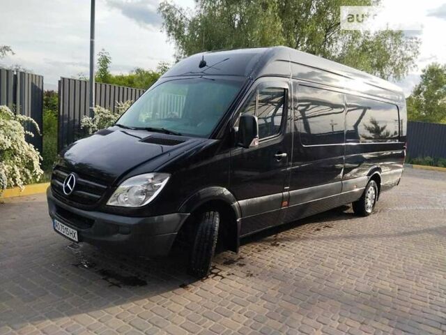 Черный Мерседес Sprinter, объемом двигателя 2.15 л и пробегом 360 тыс. км за 16500 $, фото 1 на Automoto.ua