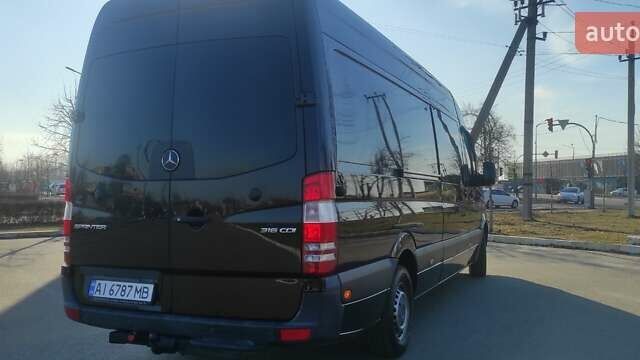 Черный Мерседес Sprinter, объемом двигателя 2.1 л и пробегом 440 тыс. км за 17000 $, фото 3 на Automoto.ua