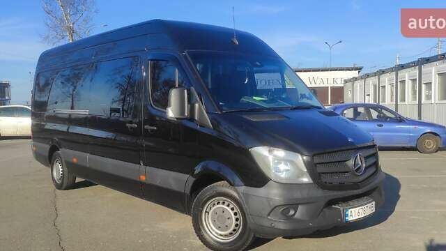 Черный Мерседес Sprinter, объемом двигателя 2.1 л и пробегом 440 тыс. км за 17000 $, фото 6 на Automoto.ua