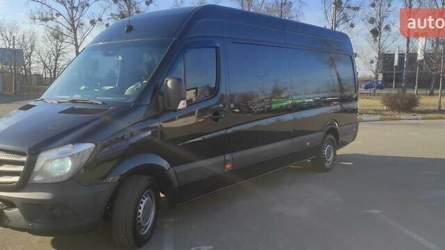 Черный Мерседес Sprinter, объемом двигателя 2.1 л и пробегом 440 тыс. км за 17000 $, фото 5 на Automoto.ua