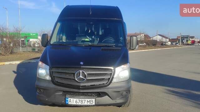 Черный Мерседес Sprinter, объемом двигателя 2.1 л и пробегом 440 тыс. км за 17000 $, фото 2 на Automoto.ua