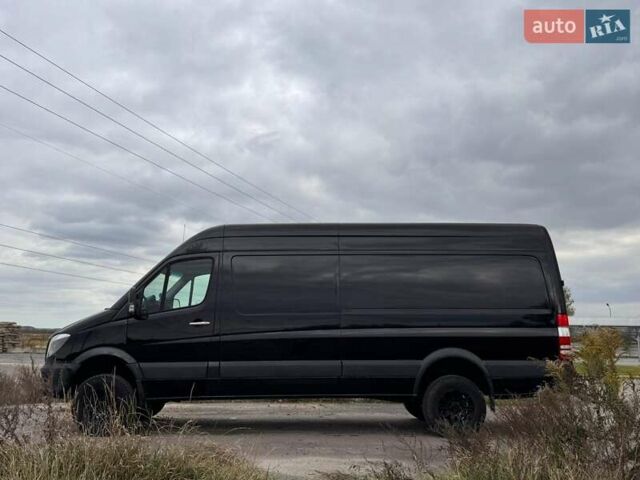 Черный Мерседес Sprinter, объемом двигателя 30 л и пробегом 194 тыс. км за 37300 $, фото 6 на Automoto.ua