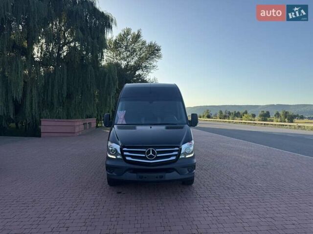 Чорний Мерседес Sprinter, об'ємом двигуна 2.2 л та пробігом 245 тис. км за 21500 $, фото 1 на Automoto.ua