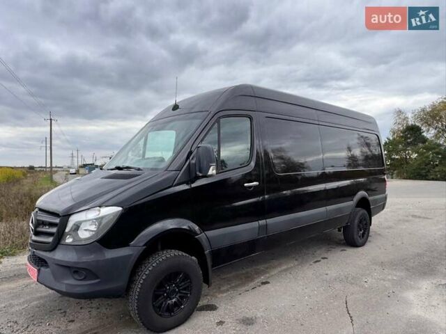 Черный Мерседес Sprinter, объемом двигателя 30 л и пробегом 194 тыс. км за 37300 $, фото 5 на Automoto.ua